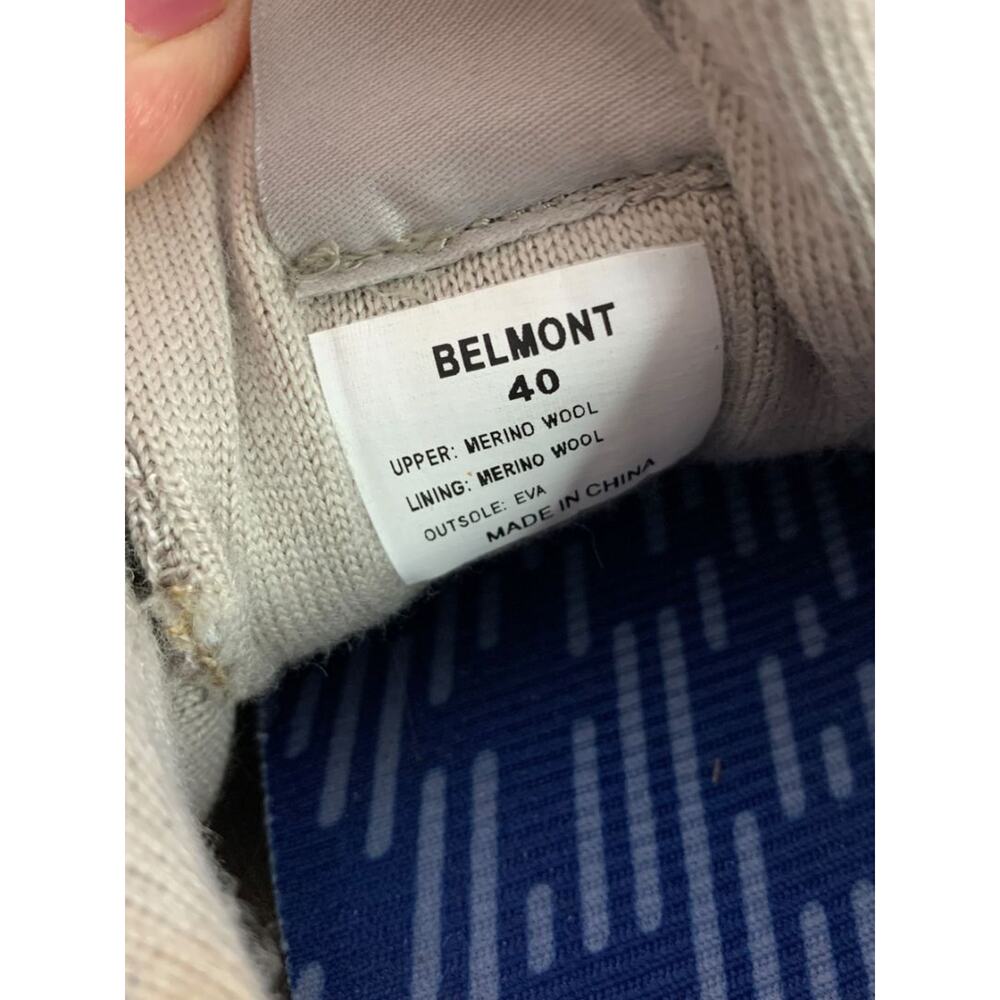 Size 40 Woolloomooloo Wool Lace Up Sneakers Belmont Clay US Womens Size 10 - Picture 8 of 10